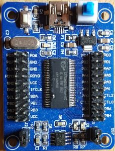 CY7C68013A USB 2.0 Board logic Analyzer ADF4350 /ADF4351 AD9958/ 59 Control GDF 